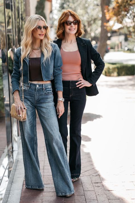 TRENDS TO DITCH IN 2023 - So Heather | Dallas Fashion Blogger Texas Fashion Woman, Make Up Tricks, Texas Fashion, Spring Blazer, Flattering Jeans, Dallas Fashion, Pant Trends, Crop Blazer, Look Younger