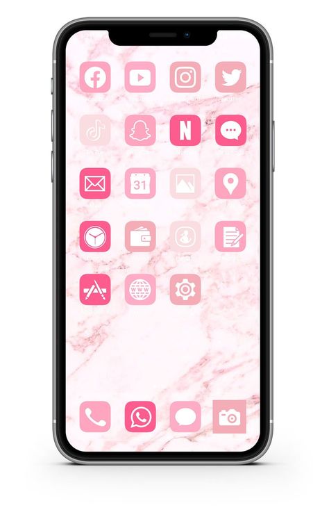 Ios14 Icons, Home Screen Aesthetic, Rose Gold Iphone, Screen Aesthetic, Stock Icon, Calendar Icon, Unique Calendar, Themes App, New Ios