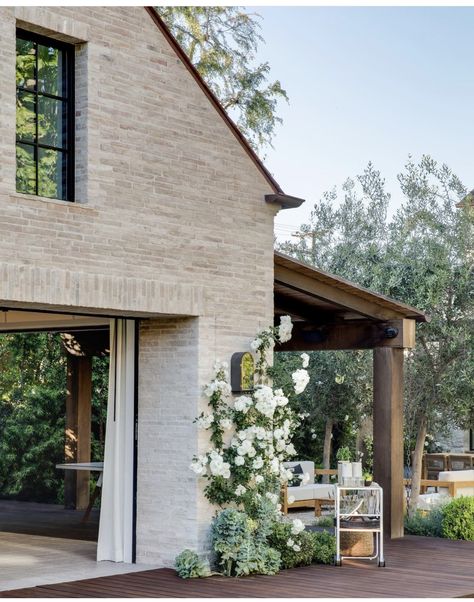 Brooke Wagner Design, Brooke Wagner, Temple House, Exterior Tiles, Brick Exterior House, Architecture Exterior, Exterior Brick, Barndominium, Backyard Design