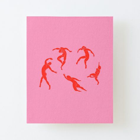 Get my art printed on awesome products. Support me at Redbubble #RBandME: https://www.redbubble.com/i/canvas-print/Dance-La-Danse-by-Henri-Matisse-by-BloomingGood/97547774.56DNM?asc=u The Dance Matisse Tattoo, Matisse Dance Tattoo, The Dance Matisse, Dance Henri Matisse, Dance By Matisse, Henri Matisse Dance, Henri Matisse, Canvas Prints, Art Prints