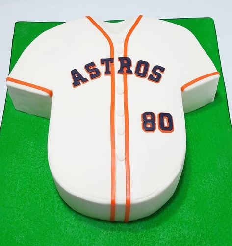 Buttercream Baseball Cake, Astros Cake, Astros Hat, Baseball Cake, Baseball Birthday Party, Baseball Party, Baseball Birthday, Special Cake, Boy Birthday Parties