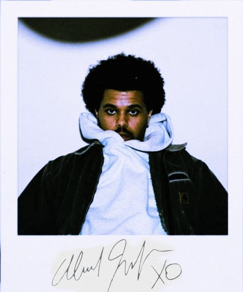 The Weeknd Polaroid Photo, The Weeknd Autographs, The Weeknd Signature, The Weeknd Polaroid, Polaroid Celebrities, The Weeknd Portrait, The Weeknd Pfp, Weeknd Poster, Weekend Aesthetic