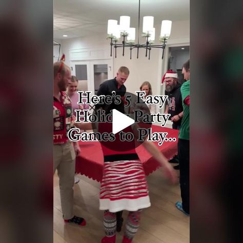 TikTok · Erin Wetherbee-Port Party Games To Play, Christmas Vacation Party, Easy Party Games, Xmas Games, Musical Chairs, Reindeer Games, Christmas Games For Family, Holiday Games, Cotton Balls