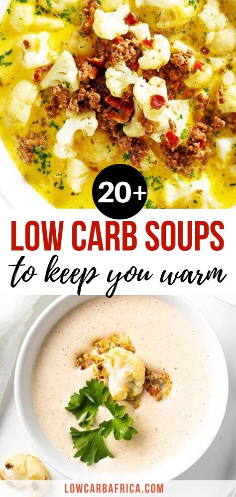 Low Carb Chicken Stew Crock Pot, Low Calorie Fall Crockpot Recipes, Low Carb Crock Pot Soup Recipes, Keto Chicken Soups, Low Carb Soups, Low Carb Beans, Pumpkin Soup Healthy, Keto Savory, Low Carb Slow Cooker Recipes