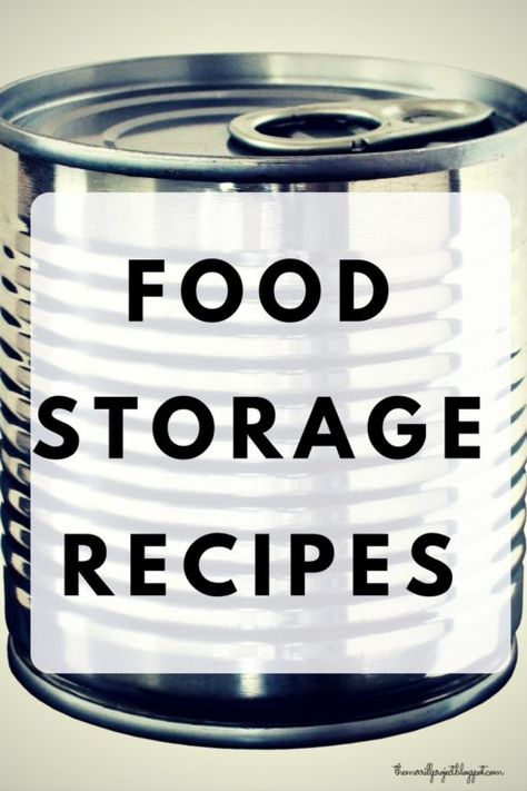 Food Storage Recipes, Emergency Preparedness Food, Emergency Food Storage, Emergency Food Supply, Long Term Food Storage, Dry Food Storage, True Food, Emergency Preparation, Emergency Food