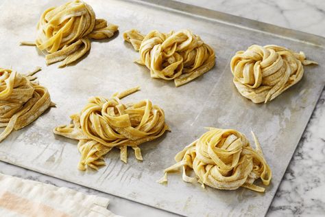 Pasta Ahead Of Time, Semolina Pasta Recipe, Make Homemade Pasta, Homemade Pasta Dough, Semolina Pasta, Pasta Flour, King Arthur Baking, Pasta Roller, King Food