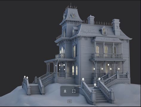 New Orleans House Plans, Minecraft Building Designs, Mansion Plans, Phantom Manor, Vampire Castle, Castle House Design, Sims Inspiration, Victorian House Plans, Building Inspiration