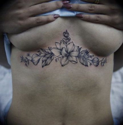 Female Chest Tattoo Ideas, Female Chest Tattoo, Tattoo Elephant, Canvas Tattoo, Chest Tattoo Ideas, Places For Tattoos, Wrap Tattoo, Chest Tattoos For Women, Sternum Tattoo