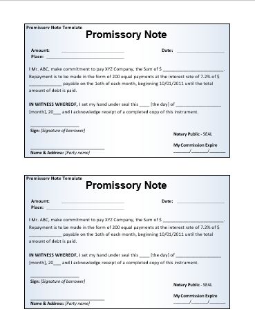 Promissory-Note-Template Note Templates, Promissory Note, Note Template, Docs Templates, Word Form, Application Letters, Party Names, Notes Template, Contract Template