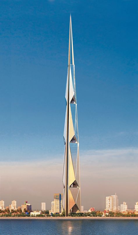 Dubai Tower, Dubai Buildings, Architecture Photography Buildings, Kempinski Hotel, Sci Fi City, Mumbai City, High Building, House Design Exterior, Skyscraper Architecture