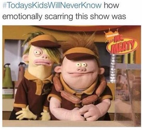 ~Today's Kids Will Never Know~ ~Mr. Meaty~ Mr Meaty, 90s Baby, Childhood Nostalgia, Old Cartoons, 90s Kids, Remember When, The 90s, Back In The Day, Nickelodeon