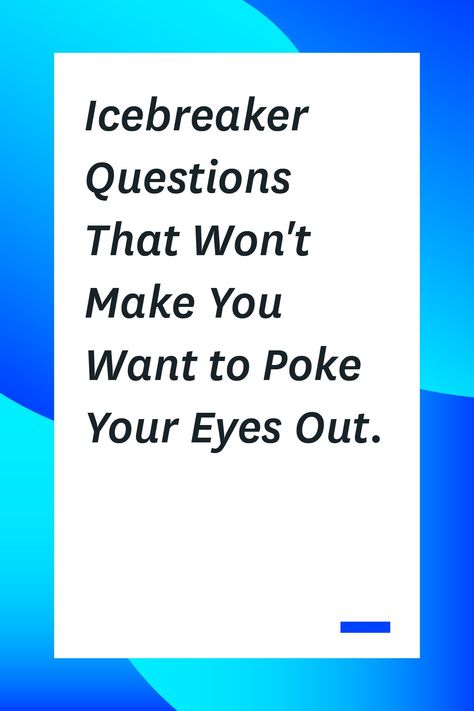 These 100+ icebreaker questions will help your team get out of work mode and establish a stronger rapport with one another. Ice Breaker Activities For Adults Small Groups, This Or That Icebreaker, Questions To Ask Your Team, Zoom Icebreaker Games For Work, Questions To Get To Know Coworkers, Team Check In Questions, Would You Rather Questions For Work, Get To Know Coworkers Questions, Fun Games For Adults Team Building