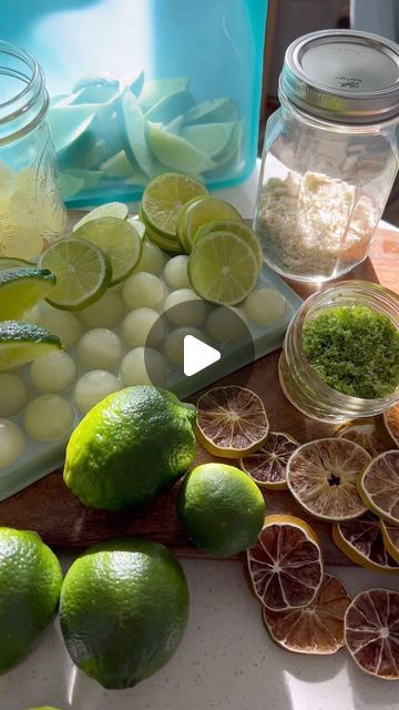 Kait Welch - Modern Hippie Habits on Instagram Preserving Limes, Dehydrated Lime Slices, Best Salt, Amazing Food Hacks, Lime Peel, Pop Up Bar, Preserved Lemons, Fruit Preserves, Modern Hippie