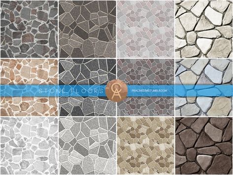 By Pralinesims Found in TSR Category 'Sims 4 Floors' Sims 4 Stone Floor, Sims 4 Cc Stone Floor, Sims 4 Cc Pralinesims, Inktober Inspiration, Penny Tile Floors, Rock Floor, Sims 4 Kitchen, Die Sims 4, Stone Floors