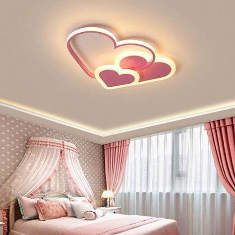 Man Home Decor, Heart Lamp, Cloud Ceiling, Ideas Habitaciones, Childrens Lamps, Wooden Shades, Dekorasi Kamar Tidur, White Chandelier, Clouds Design