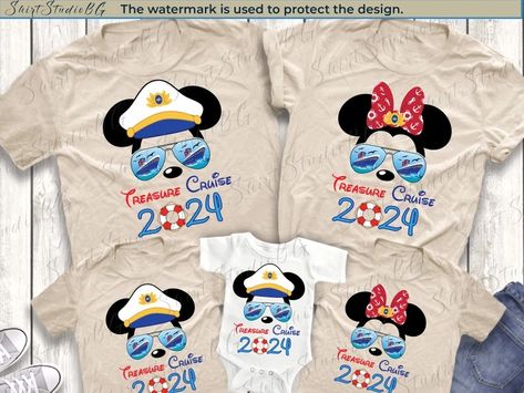 Disney Treasure Cruise 2024 Shirts, Disney Cruise Shirts, Cruise Shirts, Disney Family Shirts, Family Cruise Shirts, Couple Cruise Shirts - Etsy Croatia Disney World Matching Shirts, Disney Wonder Cruise, Couple Cruise, Disney Birthday Shirt, Disney Cruise Shirts, Disney Family Shirts, Disney Honeymoon, Animal Kingdom Shirts, Disney Couple Shirts