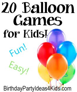 Fun balloon games for kids, tweens, teens and boys and girls of all ages!  #balloon #games Balloon Games For Kids, Balloon Party Games, Indoor Birthday Parties, Party Games For Kids, Indoor Birthday, Balloon Games, Birthday Party Games For Kids, Birthday Party For Teens, Balloon Party