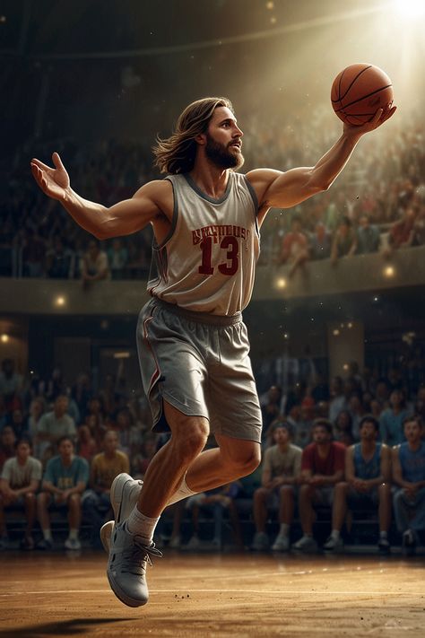 jesus playing basketball 0 Jesus Playing Basketball, Basketball Design, Playing Basketball, Design Ad, 3d Design, Basketball, Jesus, Design