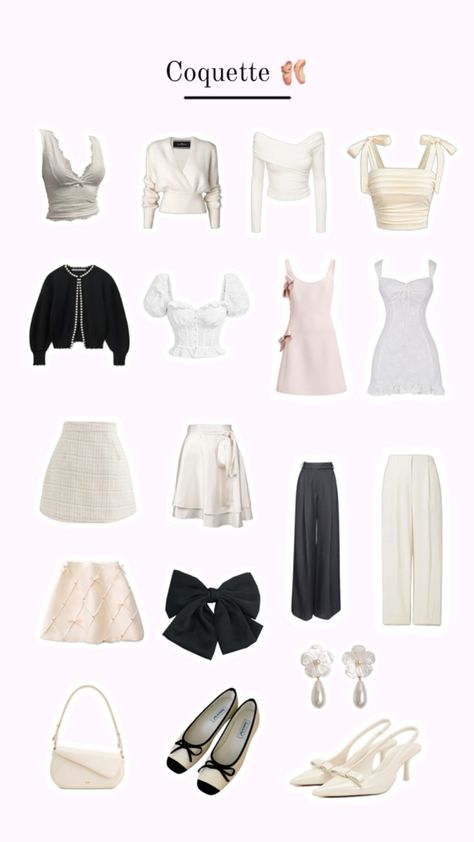 Coquette style Wardrobe Coquette, Coquette Style, Capsule Wardrobe, Girl Fashion, Style Inspiration, Wardrobe