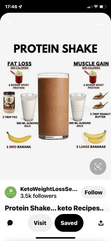 Banana Protein Shake, Pb Fit, Whey Protein Shakes, Banana Protein, Protein Shake Recipes, Healthy Skin Tips, Protein Shake, Shake Recipes, Better Health