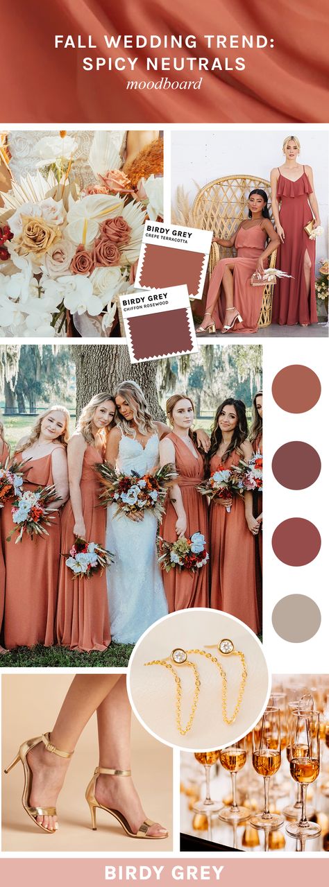 2022 Wedding Colors, Bridesmaid Palette, Fall Wedding Trends, Fall Wedding Color Schemes, Sunflower Theme, Fall Bridesmaid Dresses, Boda Mexicana, Wedding Themes Fall, Dress Colors