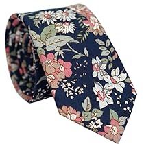 Pink Floral Tie, Tie Gift Box, Flower Tie, Church Activities, Slim Tie, Wedding Activities, Tie For Men, Tie Gifts, Navy Pink