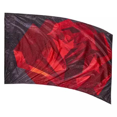 In Stock Printed Flags | Marching Band, Color Guard, Percussion, Parade | Band Shoppe Flags Design, Color Guard Uniforms, Color Guard Flags, Worship Dance, Geometric Rose, Winter Guard, Color Guard, Red Flag, Marching Band