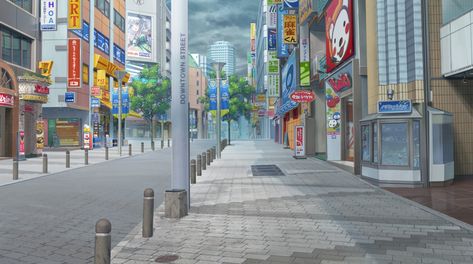 Gacha Backgrounds Outside, Greenscreen Ideas, Gacha Background, Gacha Nox, Gacha Backgrounds, Episode Interactive Backgrounds, Shopping District, Anime Places, Episode Backgrounds