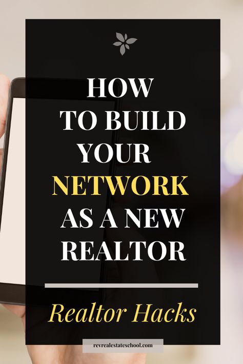 Things Realtors Need, Realtor Desk Office Ideas, New Realtor Tips, How To Market Yourself As A Realtor, Realtor Tips For Clients, Becoming A Real Estate Agent Tips, How To Become A Successful Realtor, How To Network, Realtor Graphics