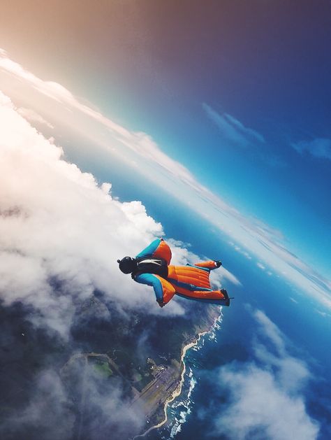 Flying Aesthetic, Wingsuit Flying, Jay Alvarrez, Pokemon Oc, Nepal Travel, Sports Aesthetic, Adventure Aesthetic, Above The Clouds, Skydiving