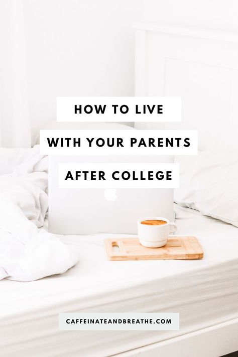 Should you move back with your parents after graduating college? I did, and this is what I learned, including 6 tips and pieces of advice on surviving the move back home and maintaining your independence. Moving back home doesn't have to be a negative thing. #aftercollege #inyour30s Living On My Own, Graduating College, Life After College, Create A Timeline, Quarter Life Crisis, Rent Me, Moving Home, After College, Life Crisis