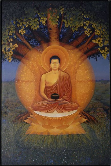 “Within yourself is a stillness and a sanctuary to which you can retreat at any time and be yourself.”    ~  Herman Hesse  by Chintamani Title:  Sakyamuni   ॐ lis Buddha Art Drawing, Buddha Artwork, Art Buddha, Relaxation Spa, Buddhism Quotes, Siddhārtha Gautama, Buddha Teachings, Gautama Buddha, Buddha Painting