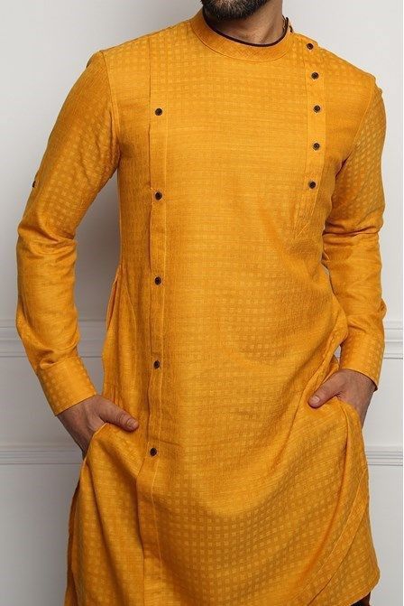 Manyavar Kurta, Latest Kurta Designs, Man Dress Design, Boys Kurta Design, Wedding Kurta For Men, Groom Dress Men, Yellow Kurta, Gents Kurta Design, Nigerian Men Fashion