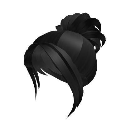 Berry Avenue Codes Black Hair Bun, Roblox Black Hair Codes Bun, Black Hair Edges, Roblox Black Hair, Black Bun, Black Hair Bun, Cute Pink Outfits, Black Hair Updo Hairstyles, Black Hair Roblox