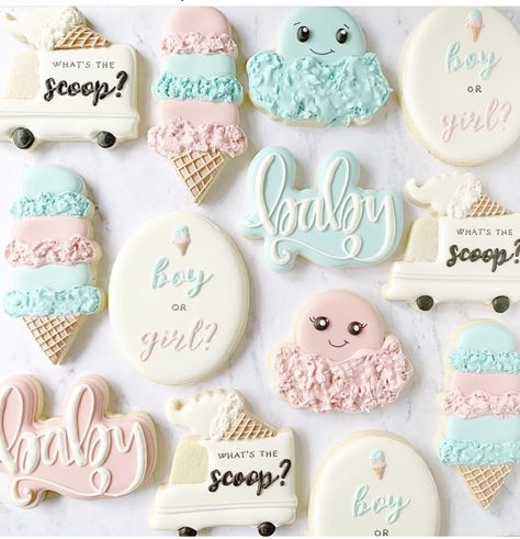 Whats The Scoop Cookies, What’s The Scoop Gender Reveal Party Favors, What’s The Scoop, What’s The Scoop Gender Reveal Diy, Scoop Gender Reveal, Gender Reveal Food, Gender Reveal Diy, Baby 2024, Gender Reveal Baby Shower Themes