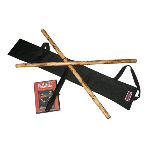 COMPLETE Escrima Kali Arnis Stick & Gear Set $85 Value! Arnis Stick, Escrima Kali, Kali Martial Art, Kali Sticks, Bow Staff, Kali Escrima, Escrima Sticks, Filipino Martial Arts, Bo Staff