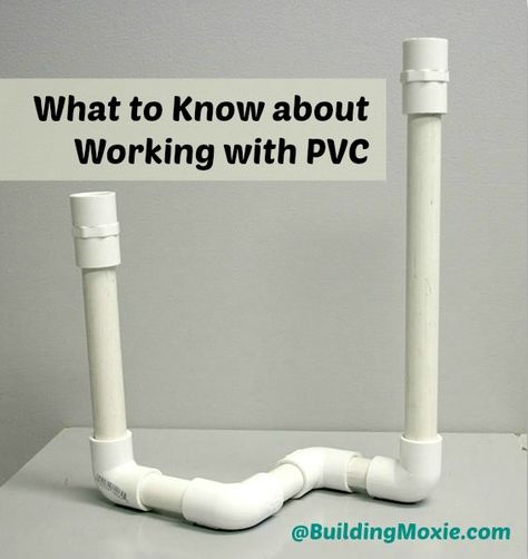 Using PVC in DIY projects beyond plumbing has become pretty common. Though PVC is already fairly easy to use, these tips can help ensure a perfect project. Diy Pvc Pipe Projects, Pvc Furniture Plans, Pvc Furniture, Residential Plumbing, Pvc Pipe Crafts, Pvc Pipe Projects, Pvc Projects, Craft Techniques, Display Table