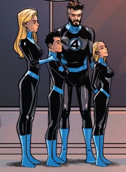 Franklin And Valeria Richards, Valeria Richards, Victor Von Doom, Susan Storm, Reed Richards, Next Avengers, Fantastic Four Marvel, Marvel Character Design, Mister Fantastic