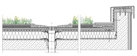 Garden roof dwg detail Sections Architecture, Administrative Building, Garden Roof, Detail Drawing, Section Drawing, Architecture Design Sketch, Architectural Section, Sky Garden, Diagram Architecture