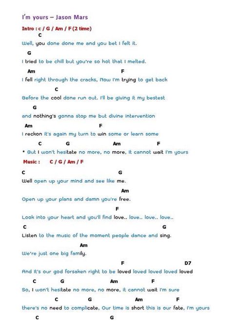 b Im Yours Ukulele Chords, Im Yours Ukulele, Chord Ukulele, Chords Ukulele, Im Yours, Play Ukulele, Easy Ukulele Songs, Learning Ukulele, Ukulele Chords Songs