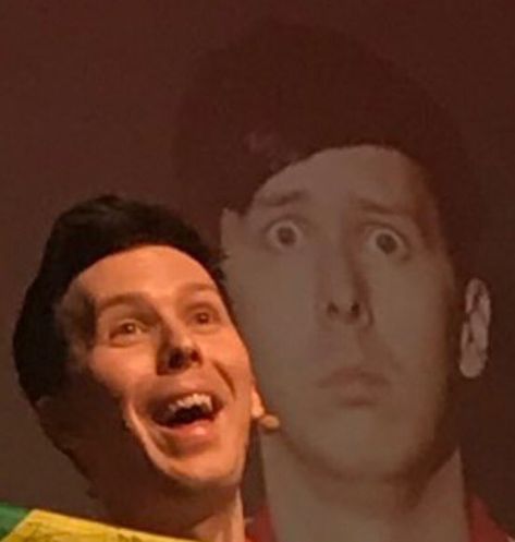 Dan And Phil Reaction Pics, Happy Memes, Dan And Phill, Phil 3, Monster Prom, Thats All Folks, Reaction Images, Reaction Memes, Phil Lester