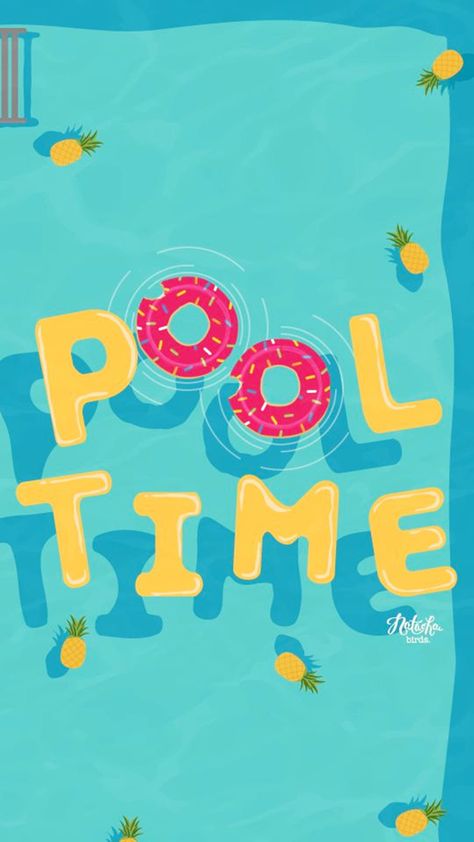 Pool Time Quotes, Lock Wallpaper, Time Wallpaper, Wallpaper Summer, 타이포그래피 포스터 디자인, Wallpaper Iphone Summer, Iphone Video, Contour Drawing, Ellie Goulding