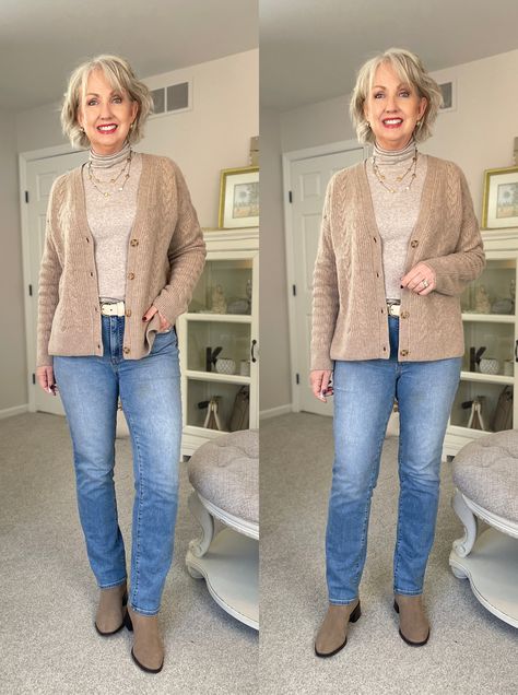 Cold Weather Outfits I Wore This Week - Dressed for My Day Cold Spring Day Outfit, Coldwater Creek Outfits, Clothes For Women Over 60, Dressed For My Day, 60 Outfits, Stylish Outfits For Women Over 50, Weather Outfits, Over 60 Fashion, Over 50 Womens Fashion