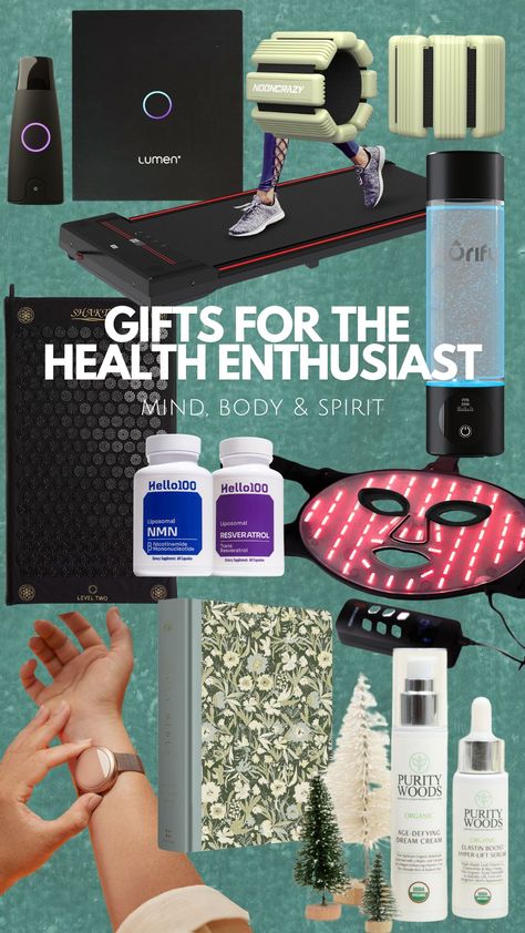 Gift Ideas For Health Enthusiasts: Mind, Body & Spirit Wellness - Healthy By Heather Brown Health And Wellness Gifts, Practical Gift Ideas For Women, Fitness Gifts For Women Ideas, Health Gifts, Wellness Trends, Heather Brown, Back To School Essentials, Healthy People, Fitness Gifts