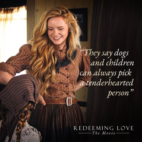 Redeeming Love Movie, Jase Robertson, Abbey Cowen, Francine Rivers, Tender Heart, Redeeming Love, Historical Movies, Gives Me Hope, Best Novels