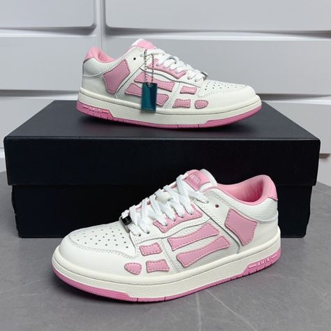 Women's Pink Amiri Sneakers Edition👟💖 The Women's Pink Amiri Sneakers is a chic and urban-inspired collection of Low-top Amiri sneakers. #amiri #sneakers #designersneakers #pinksneakers #trendysneakers Amiri Shoes Pink, Pink Amiri Sneakers, Amiri Shoes, Amiri Sneakers, Lanvin Sneakers, Prada Sneakers, Louis Vuitton Sneakers, Chanel Sneakers, Dior Sneakers