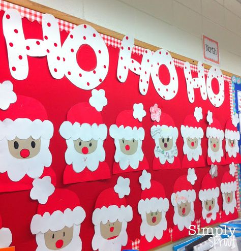 santa+bulletin+board+ideas | Santa Claus Bulletin Board Ideas Christmas Bulletin Board Ideas, Santa Claus Crafts, Christmas Bulletin Boards, Christmas Bulletin Board, Preschool Bulletin, Christmas Bulletin, Preschool Bulletin Boards, Santa Crafts, Christmas Kindergarten