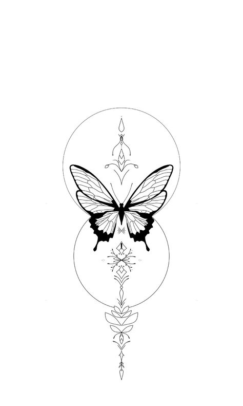 Mandala Tattoo Sketch, Butterfly Mandala Tattoo, Cardinal Tattoos, Butterfly Mandala, Diamond Tattoos, Watch Tattoos, Leg Tattoos Women, Tattoos Women, Tattoo Sketch