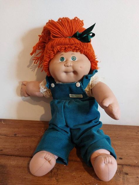 20 Rarest And Most Valuable Cabbage Patch Dolls: Value And Price Guide Cabbage Patch Dolls 1980s, Cabbage Patch Doll Clothes Patterns Free, 80s Dolls, Cabbage Dolls, Original Cabbage Patch Dolls, Dolls From The 80s, Cabbage Patch Kids Clothes, Vintage Rag Doll, Vintage Toys For Sale