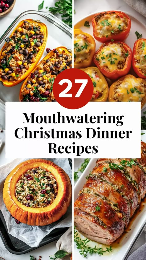 Here are simple, manageable Christmas dinner recipes that can actually be prepared without losing your mind. Christmas Dinner Meal Plan, Christmas Dinner Ideas Easy Simple, Christmas Dinner Easy Simple, Christmas Dinner For Small Family, Quick Christmas Meals, Xmas Dinner Ideas Meals Easy, Christmas Dinner Ideas For Small Family, Low Key Christmas Dinner, Small Family Christmas Dinner